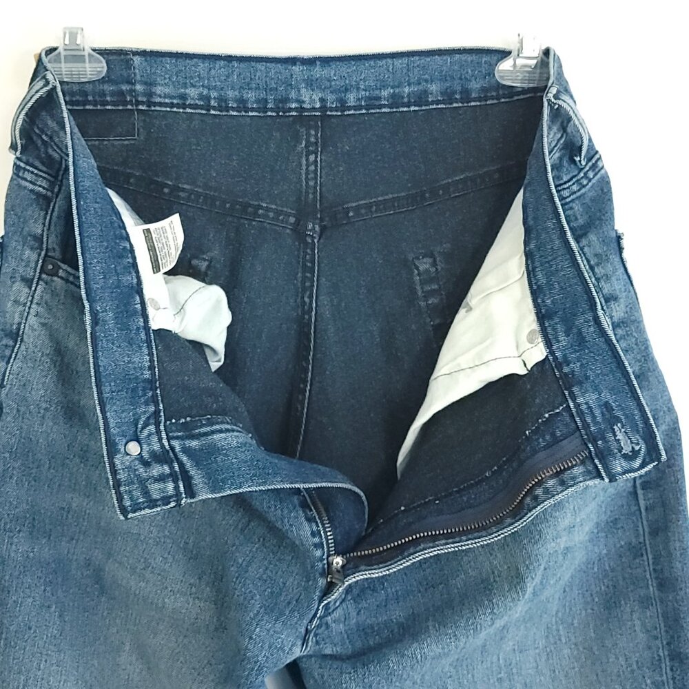 Levi's 550 Jeans Men's 36x30 Blue Denim Distressed - Picture 11 of 14